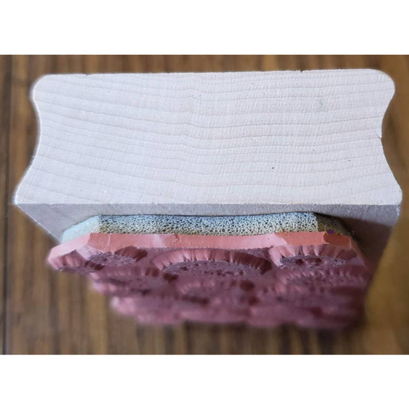 Hero Arts Crayon Dots Wood Mounted Rubber Stamp E3135 - Picture 7 of 9